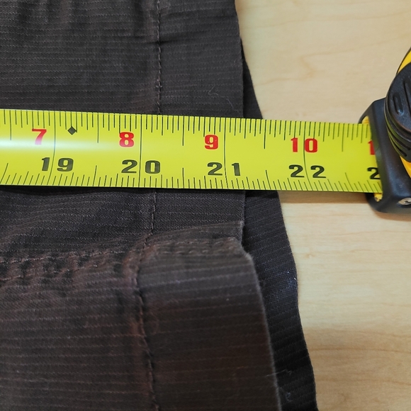 Denver Hayes Vintage textured striped dark brown blazer size M - Picture 12 of 14